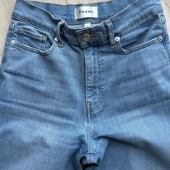 Frame Denim Light Blue Women's Jeans - Picture 4 of 5